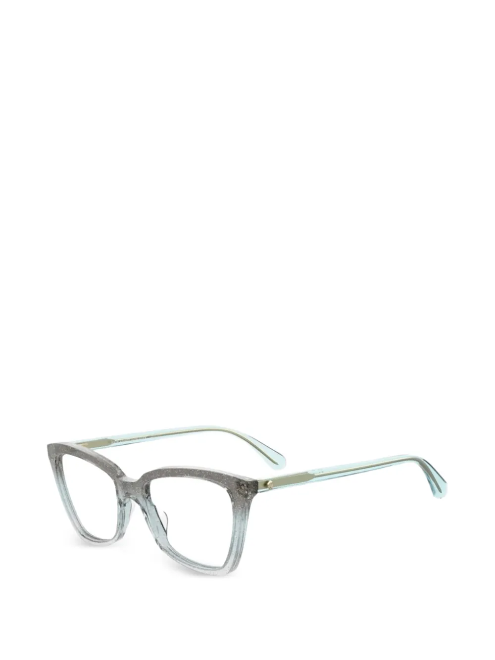 Kate Spade glitter-effect cat-eye glasses