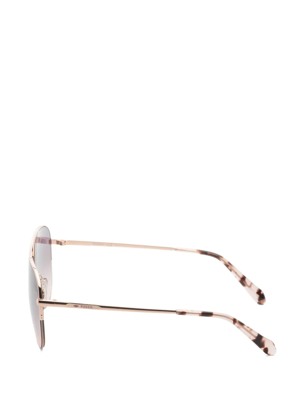 FOSSIL pilot-frame sunglasses Goud