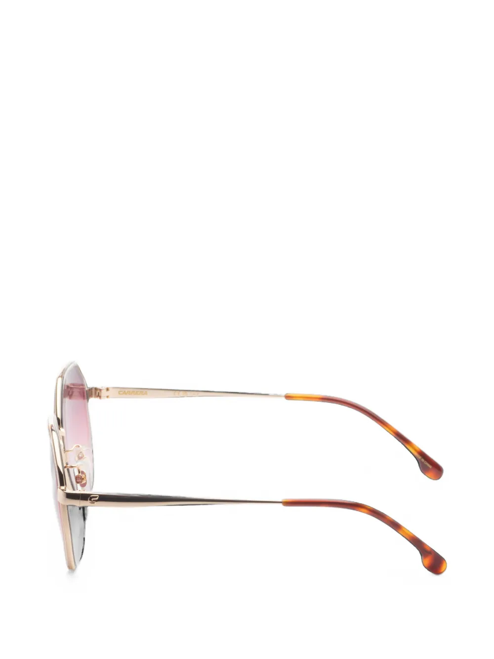 Carrera geometric-frame sunglasses Goud