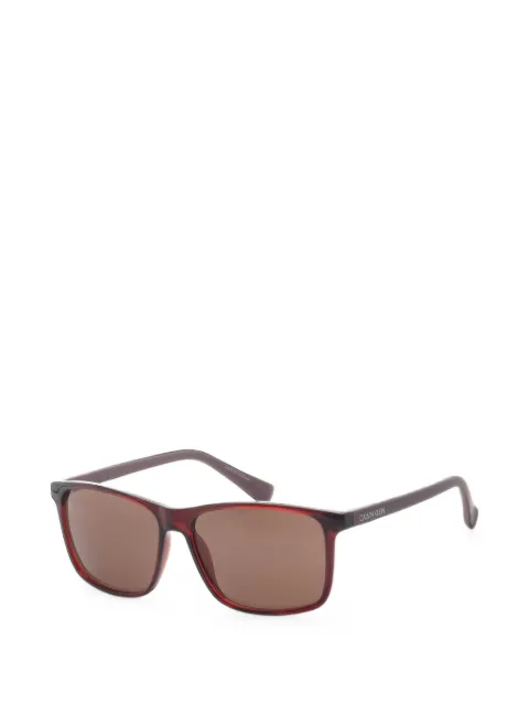Calvin Klein rectangle-frame sunglasses