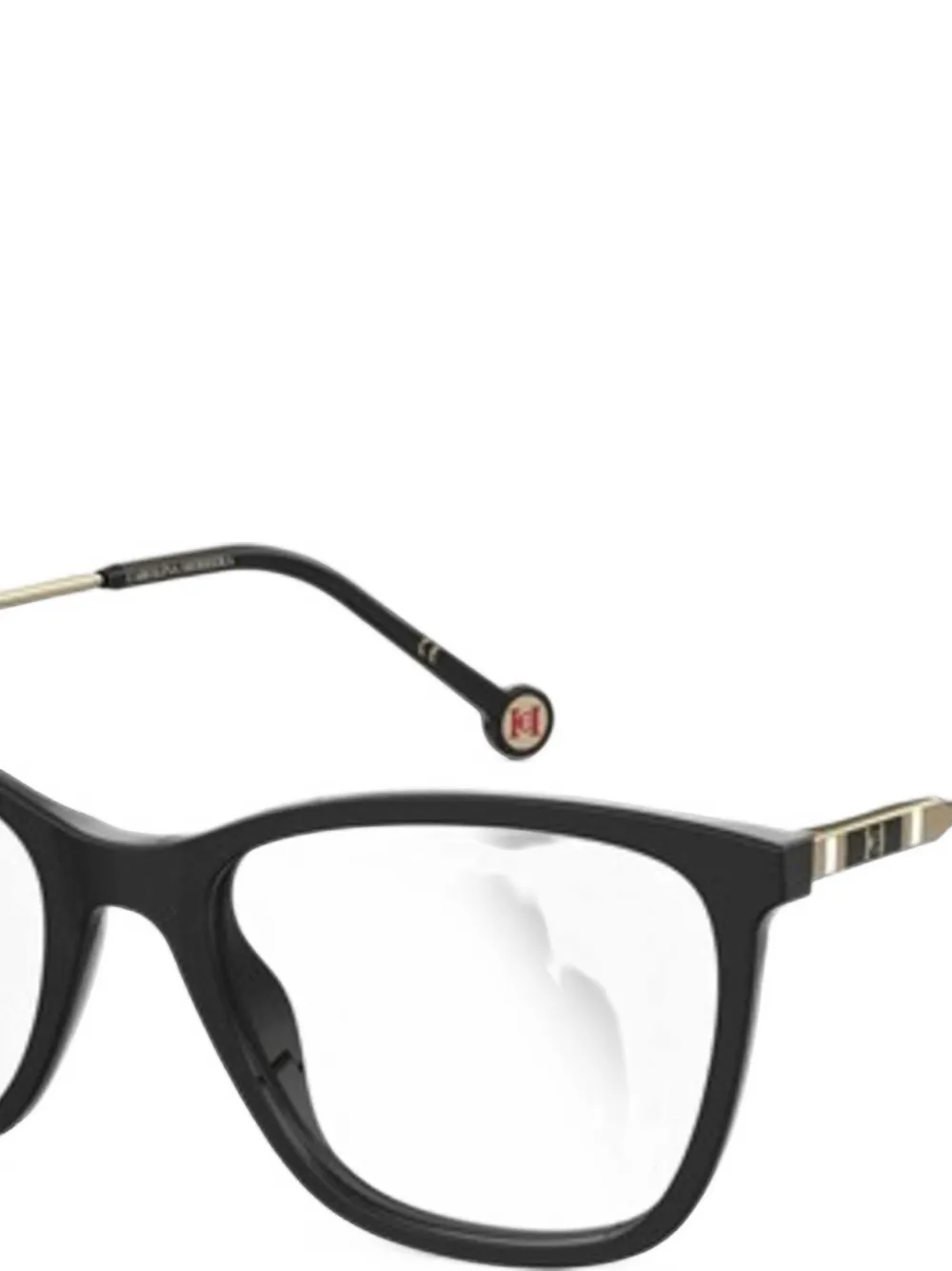 Carolina Herrera Bril met cat-eye montuur Zwart