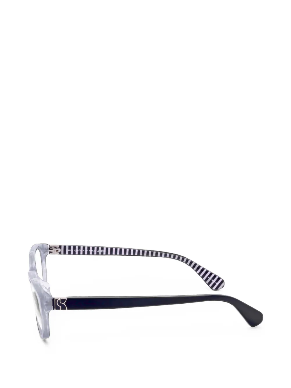 Kate Spade Bril met rechthoekig montuur Grijs