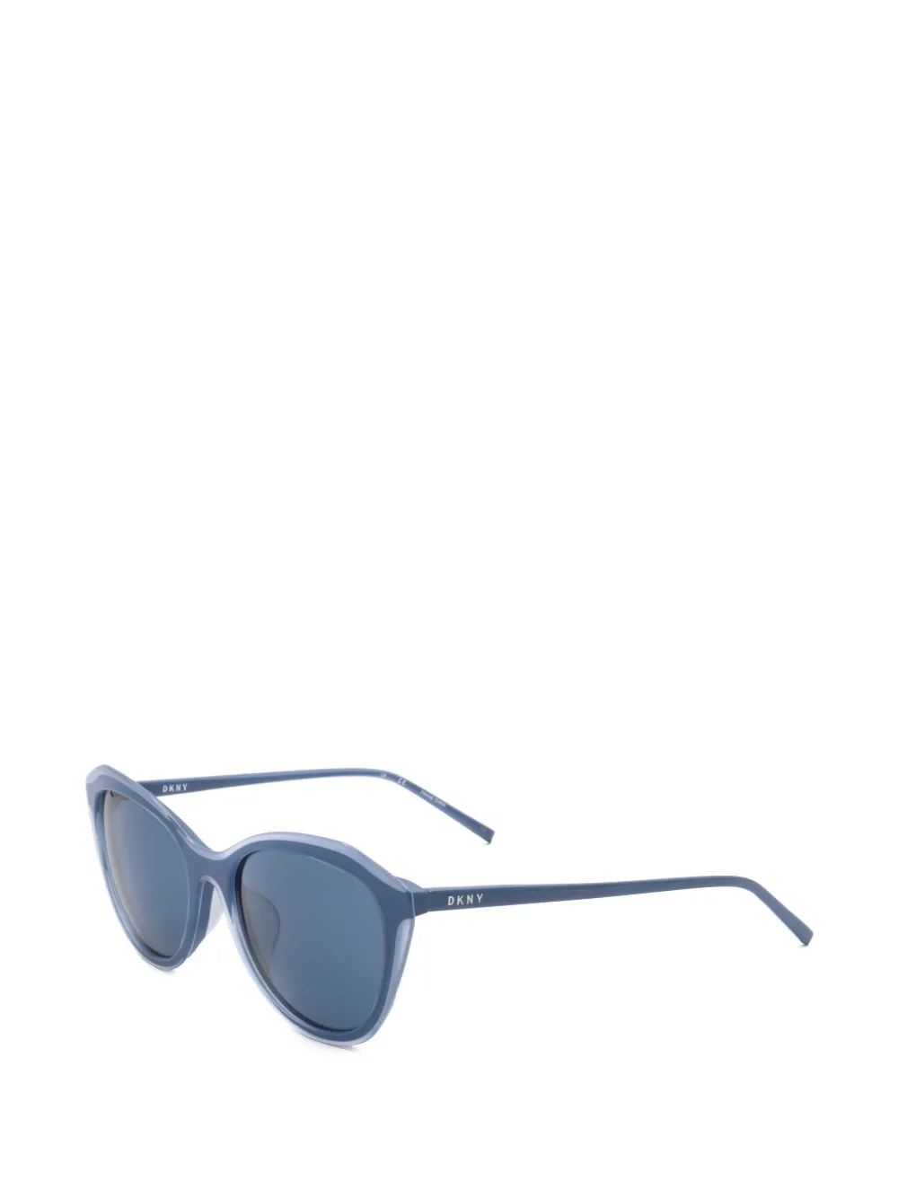 DKNY cat-eye frame sunglasses Blauw