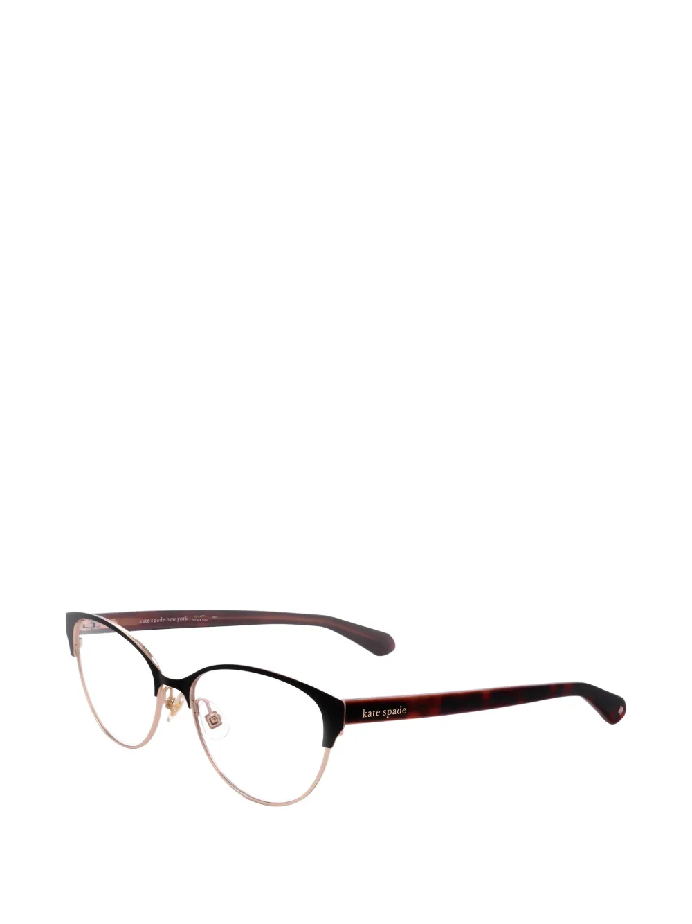 Kate Spade Emelyn tortoiseshell-effect glasses · 47