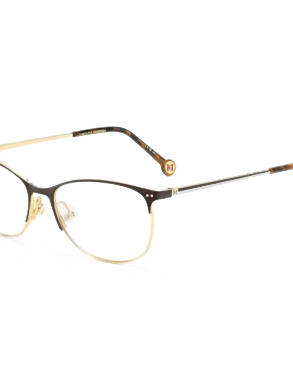 Carolina Herrera Bril met cat-eye montuur Goud
