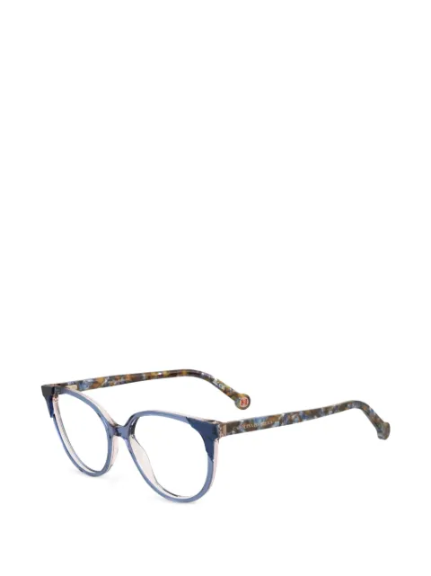 Carolina Herrera tortoiseshell-effect cat-eye glasses