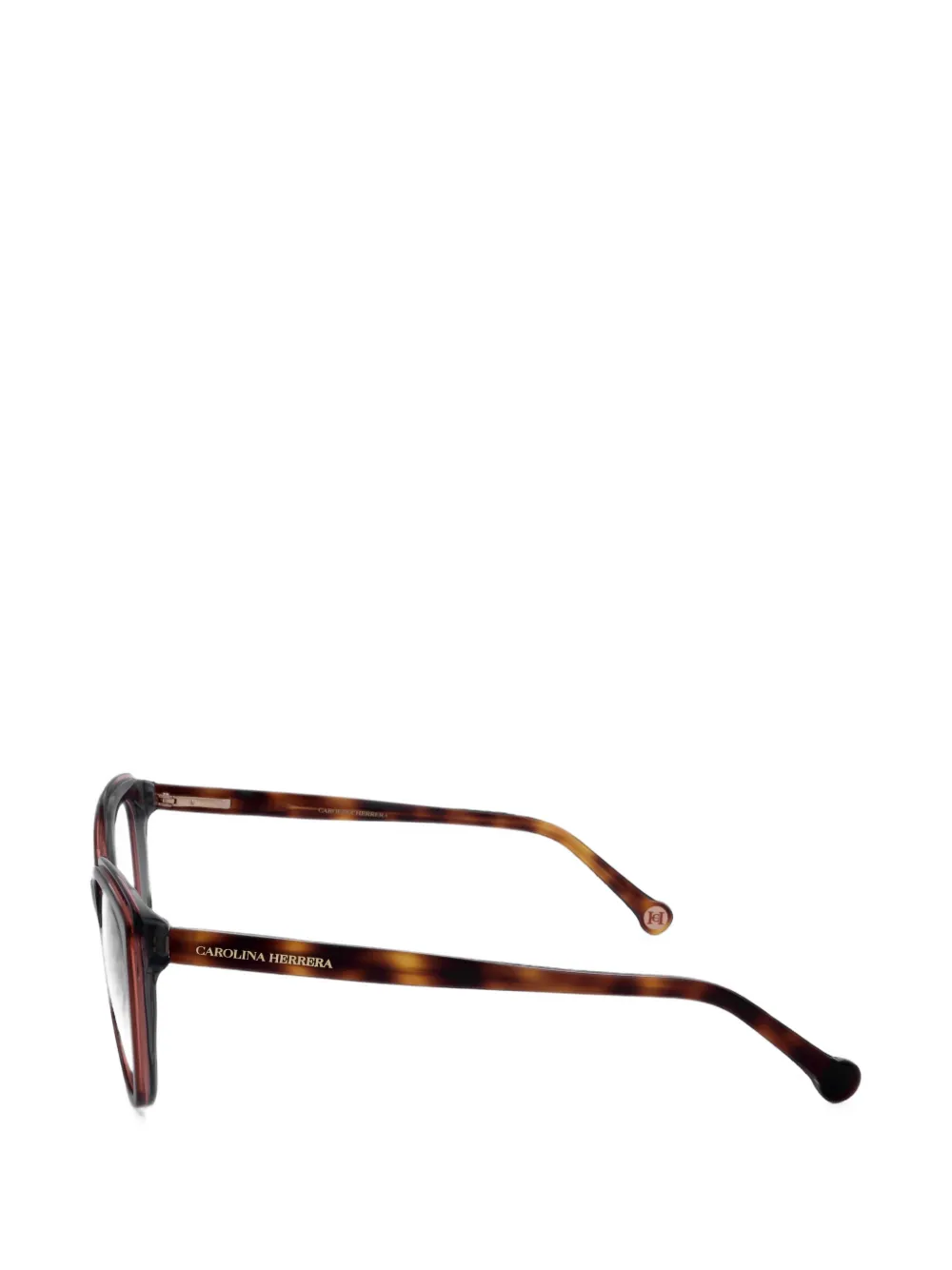 Carolina Herrera tortoiseshell cat-eye glasses Bruin