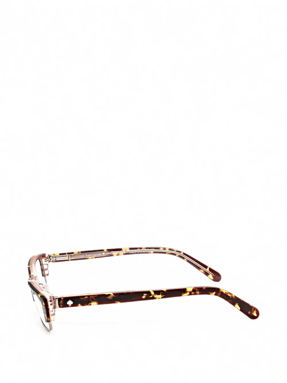 Kate Spade Joetta bril met rechthoekig montuur Bruin