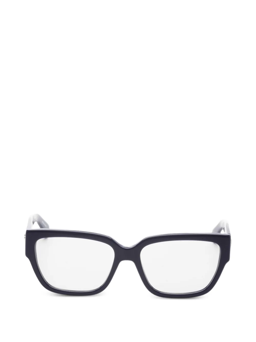 Longchamp lunettes de vue carrées à plaque logo - Bleu Longchamp lunettes de vue carrées à plaque logo - Bleu