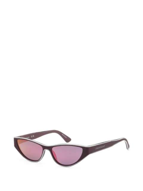 Longchamp matte-finish cat-eye sunglasses