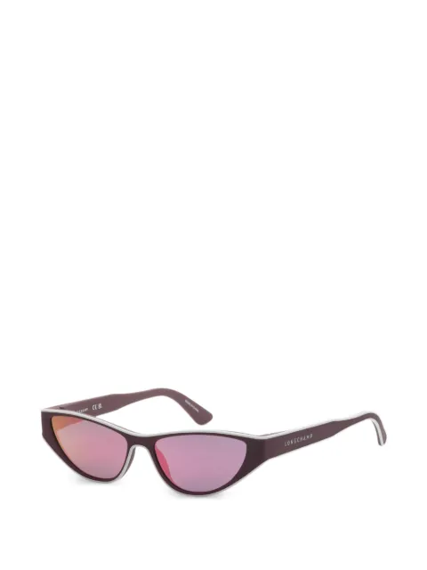 Longchamp lentes de sol cat eye con acabado mate