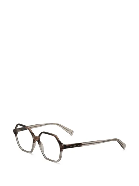 Longchamp geometric-frame glasses