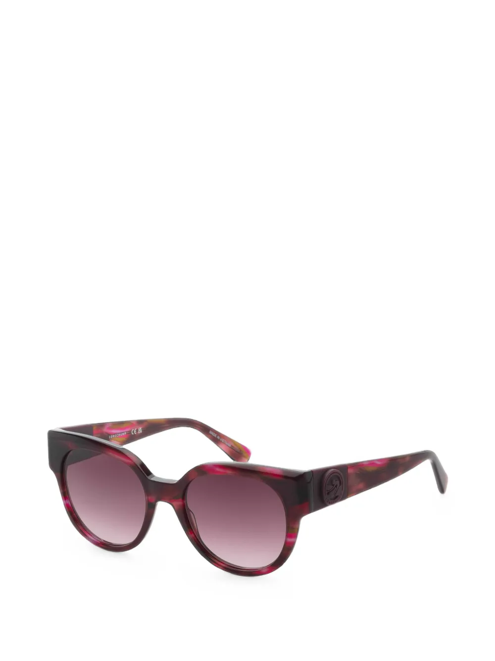 Longchamp geometric-frame sunglasses - Viola