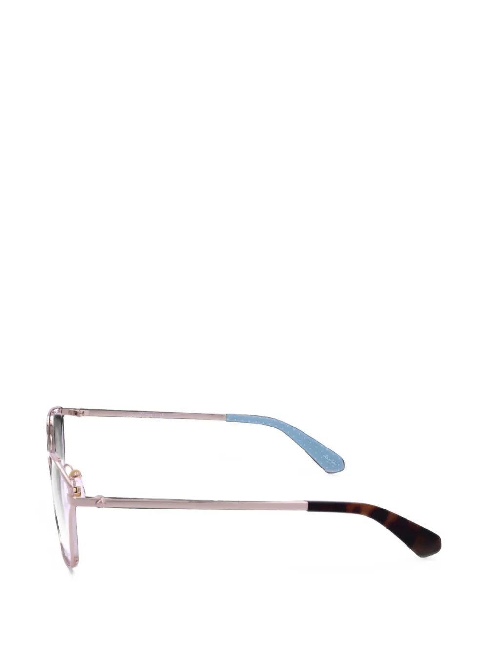 Kate Spade Lowri bril met geometrisch montuur Goud