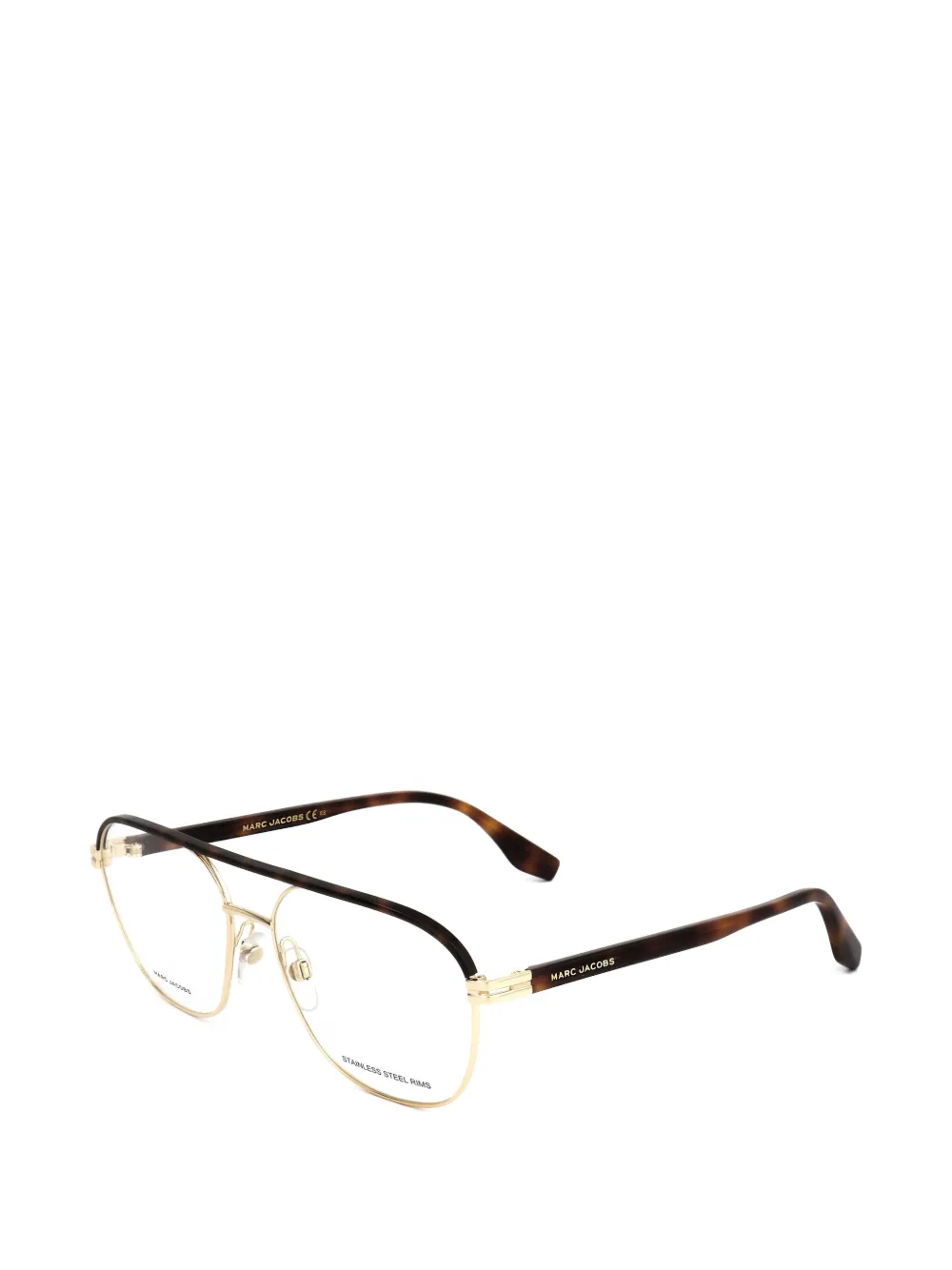Marc Jacobs Eyewear Bril met piloten montuur Goud