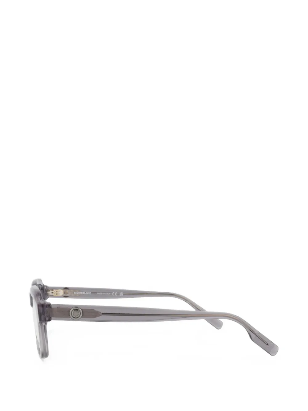 Montblanc Bril met vierkant montuur Grijs