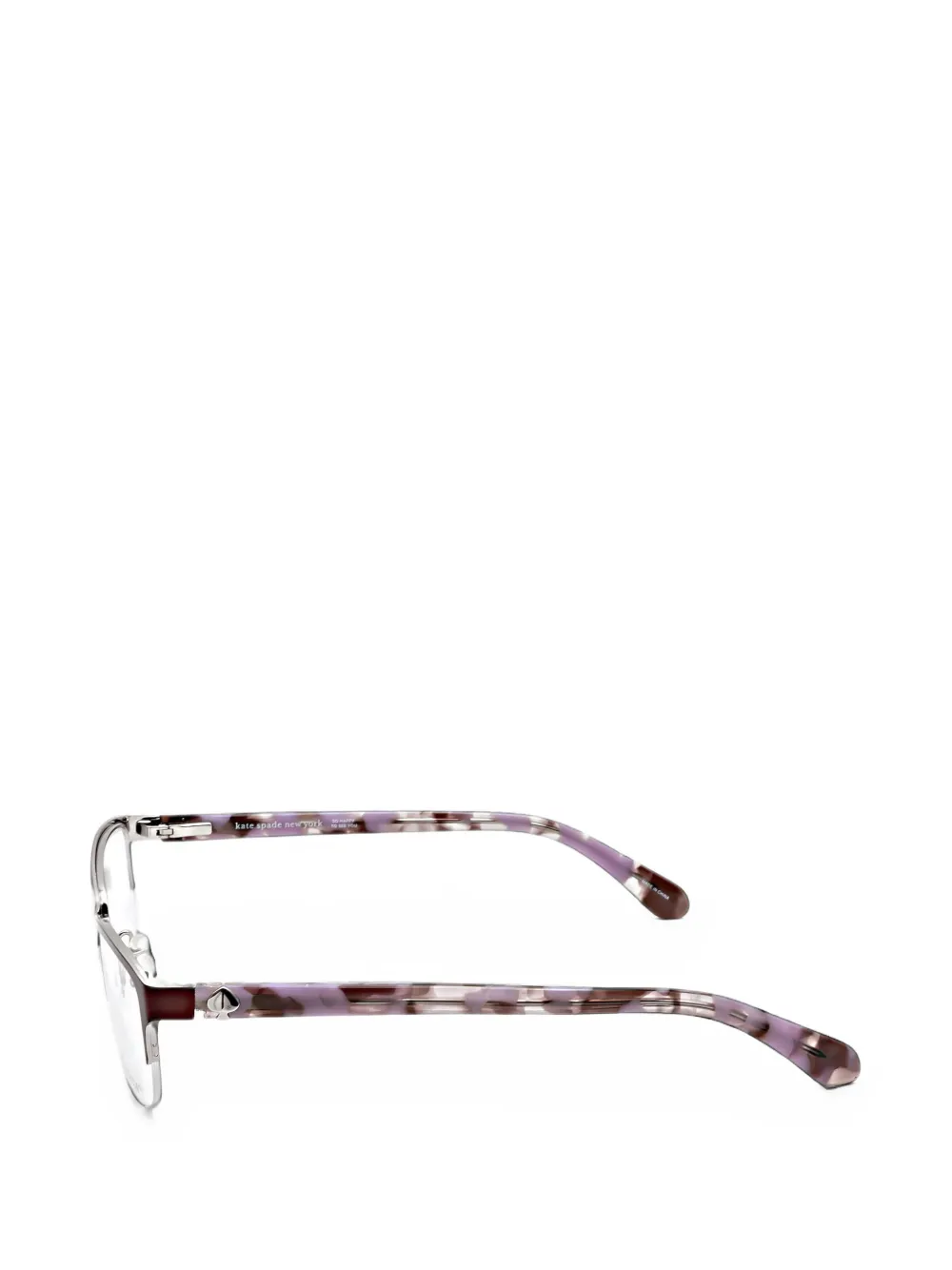 Kate Spade Marnie bril met rechthoekig montuur Paars