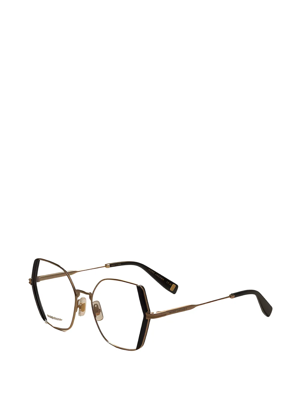 Marc Jacobs Eyewear lunettes de vue à monture géométrique - Or Marc Jacobs Eyewear lunettes de vue à monture géométrique - Or