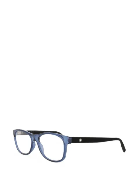 Montblanc square-frame glasses