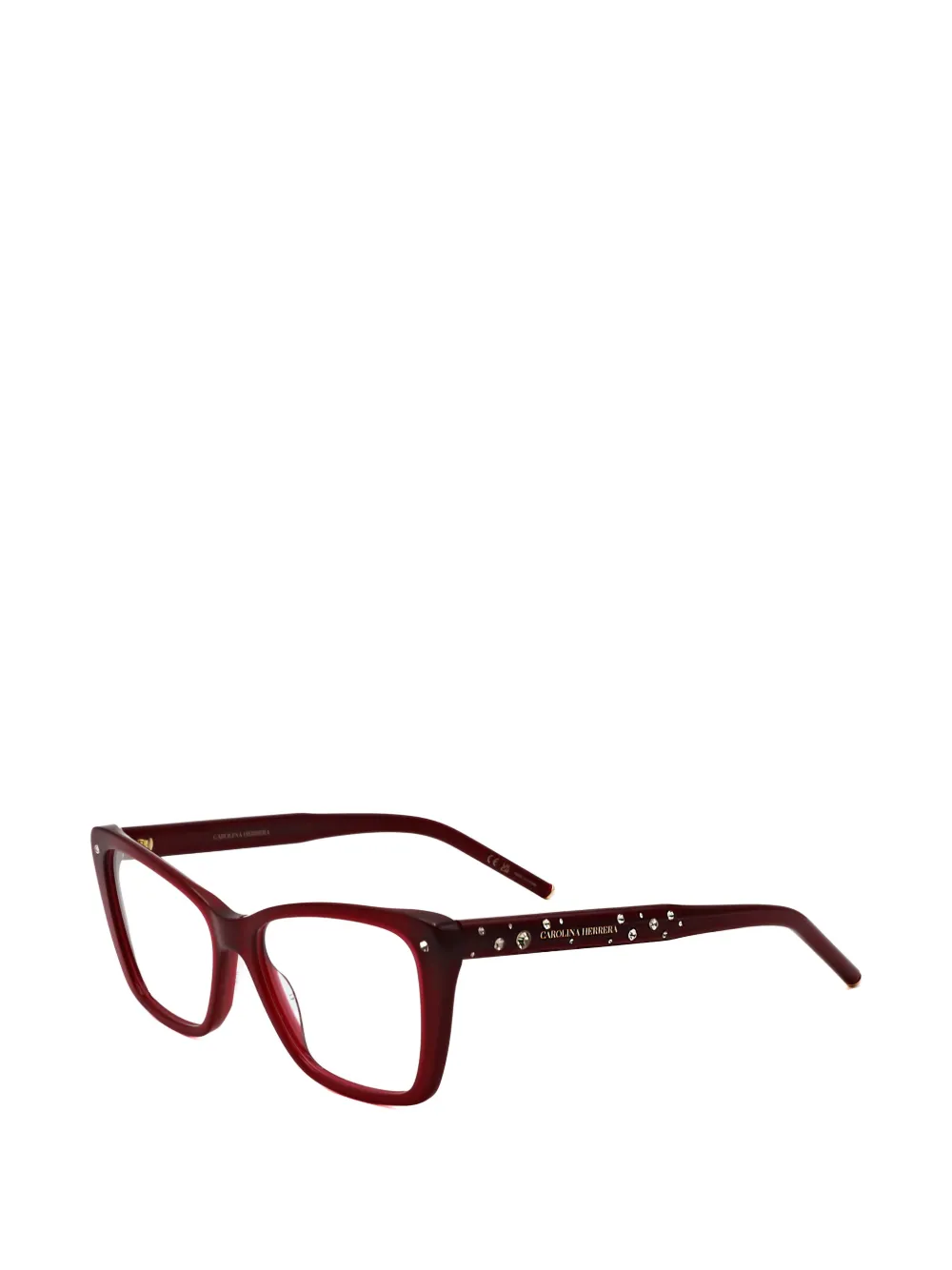 Carolina Herrera crystal-embellished rectangle-frame glasses · 47
