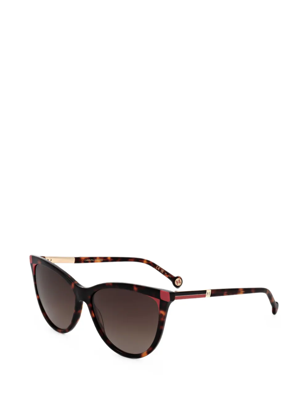Carolina Herrera tortoiseshell-effect cat-eye sunglasses · 47