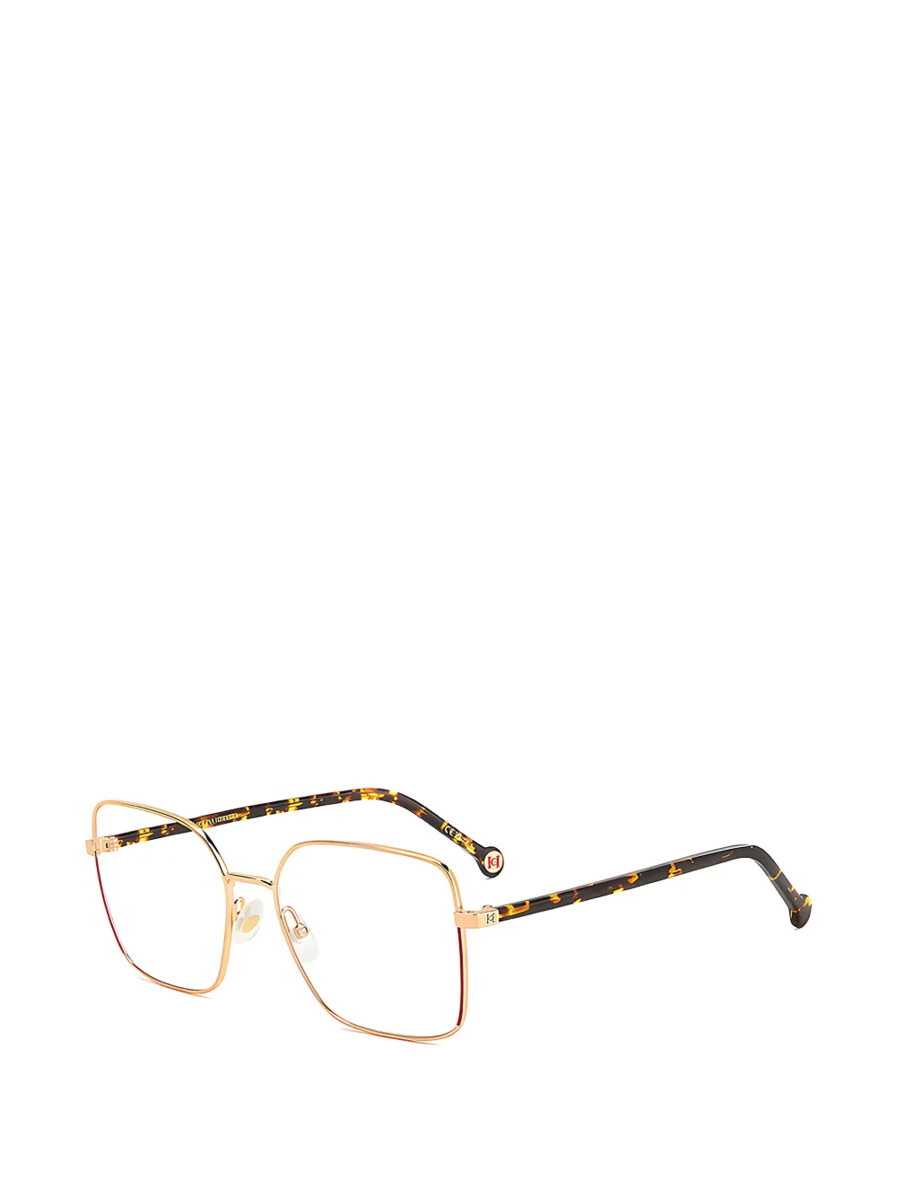 Carolina Herrera geometric-frame glasses - Oro