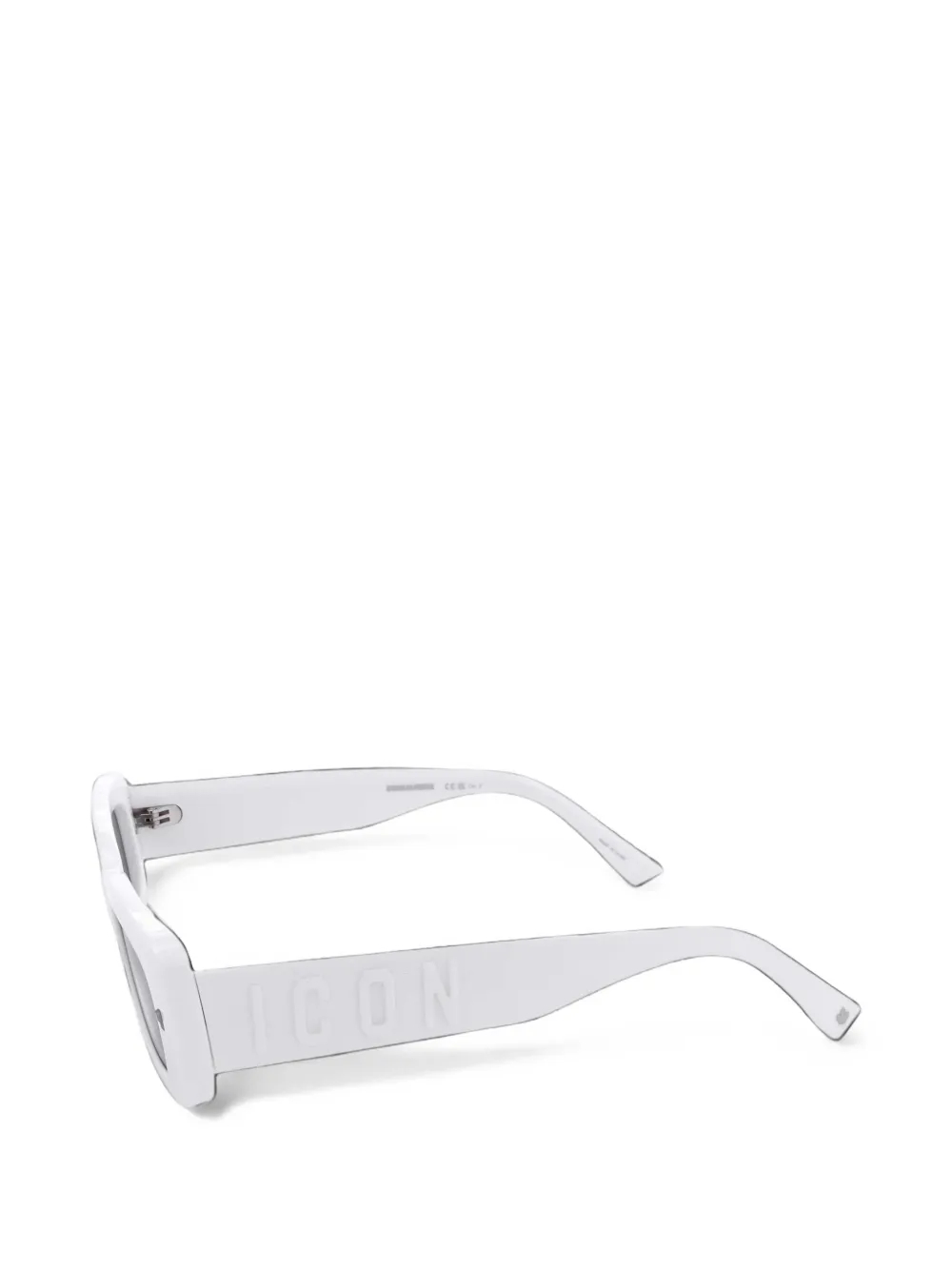 DSQUARED2 EYEWEAR Zonnebril met rechthoekig montuur Wit