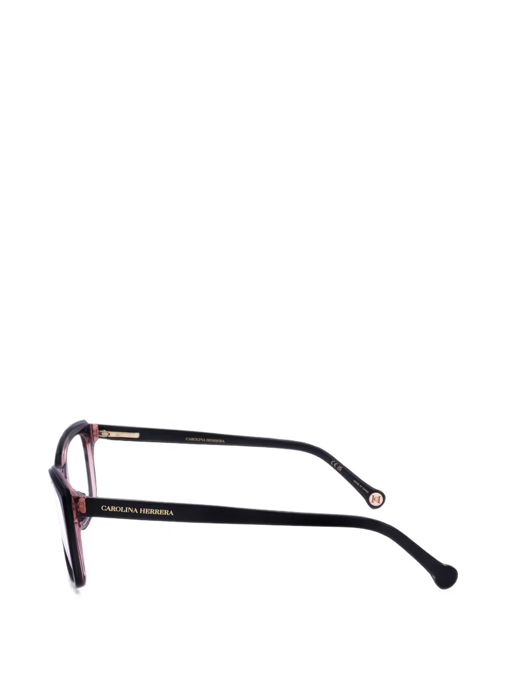 Carolina Herrera Bril met cat-eye montuur Zwart