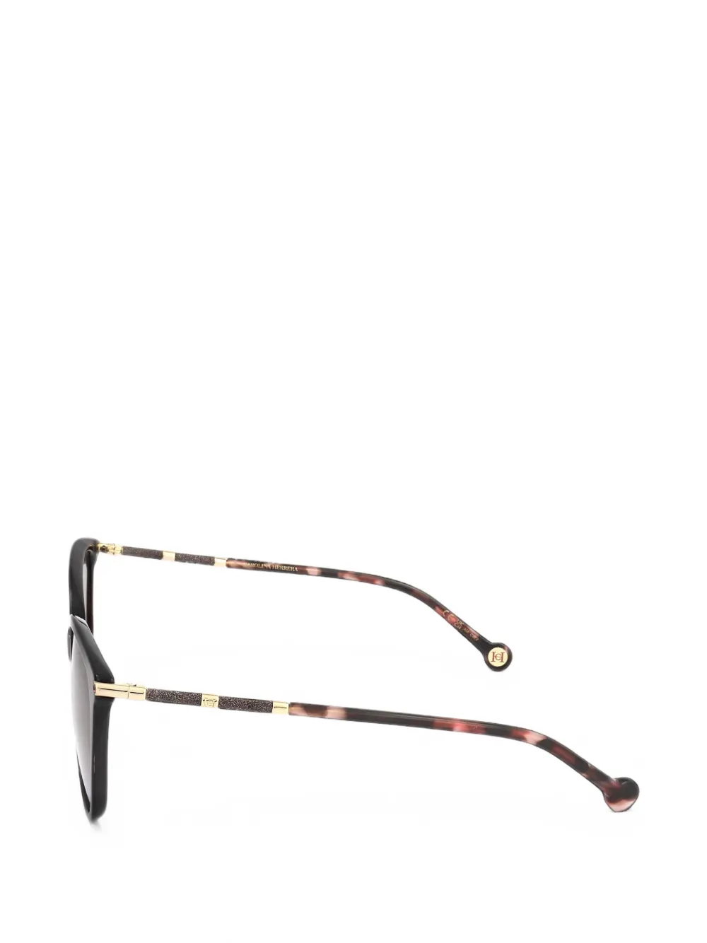 Carolina Herrera Zonnebril met cat-eye montuur Paars