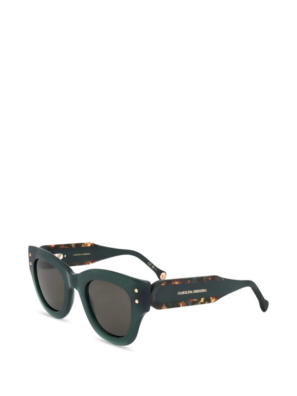 Carolina Herrera tortoiseshell-effect sunglasses