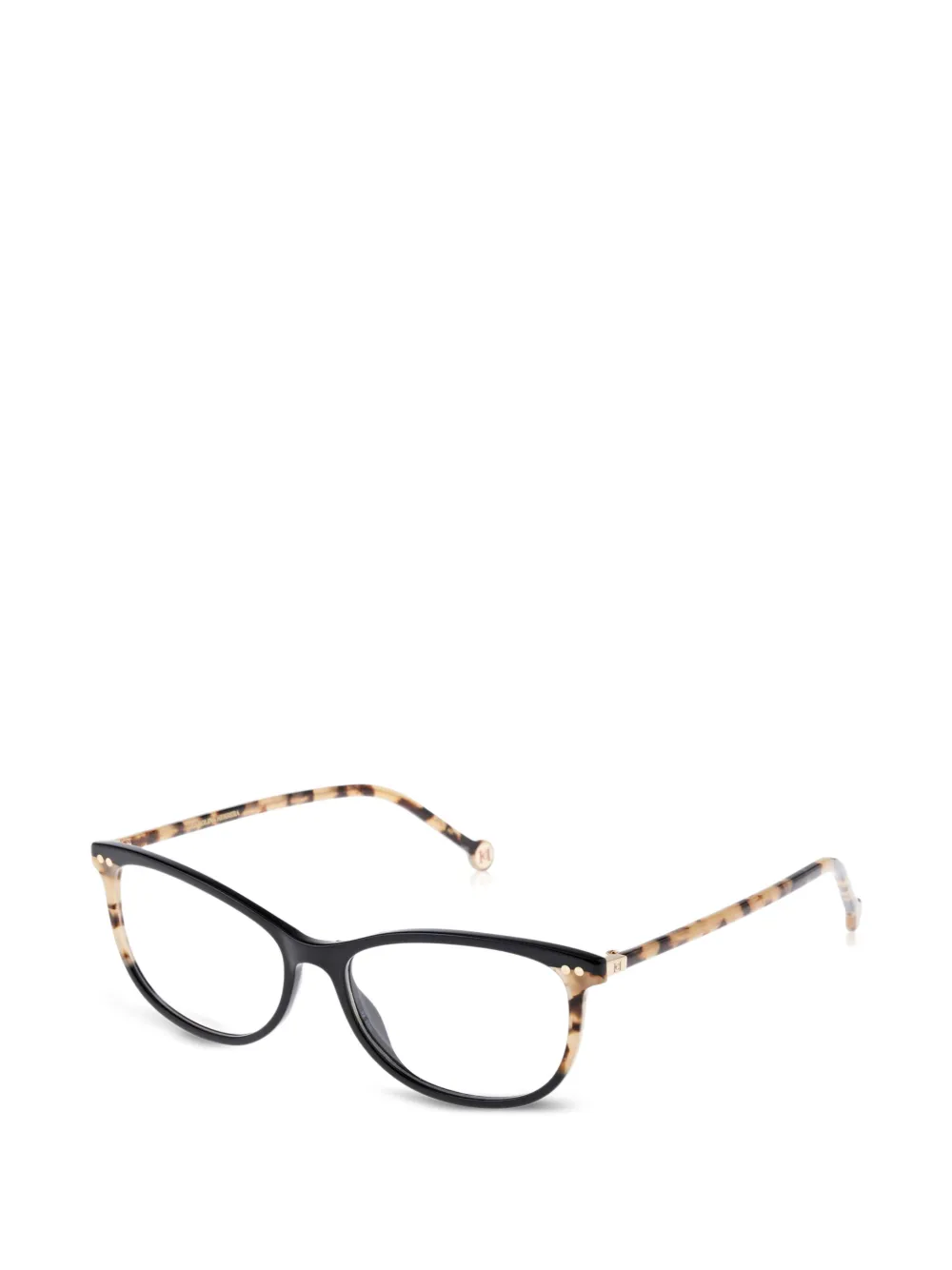 Carolina Herrera tortoiseshell rectangle-frame glasses