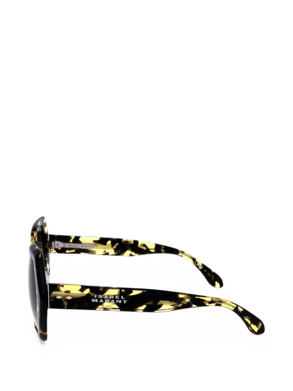 Isabel Marant Eyewear Zonnebril met schildpadschild-design Bruin