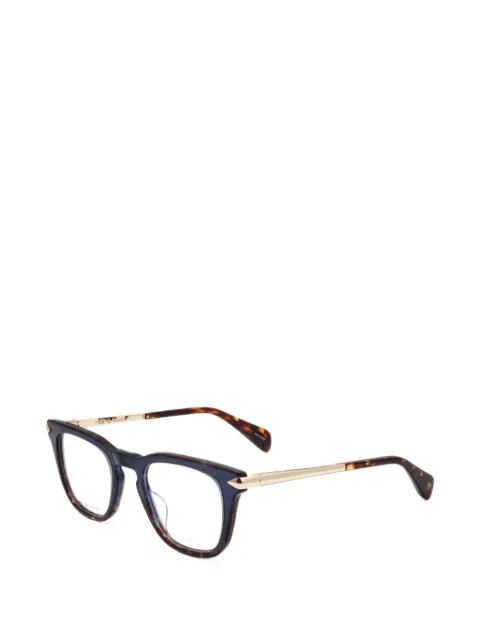 RAG & BONE EYEWEAR square-frame tortoiseshell glasses
