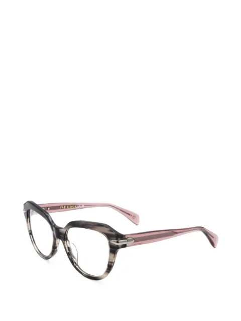 RAG & BONE EYEWEAR gafas con montura geométrica