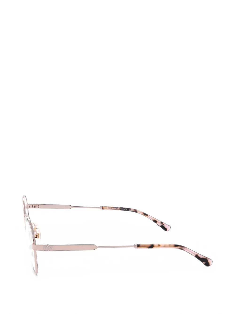 Kate Spade Jalisa bril met rond montuur Roze
