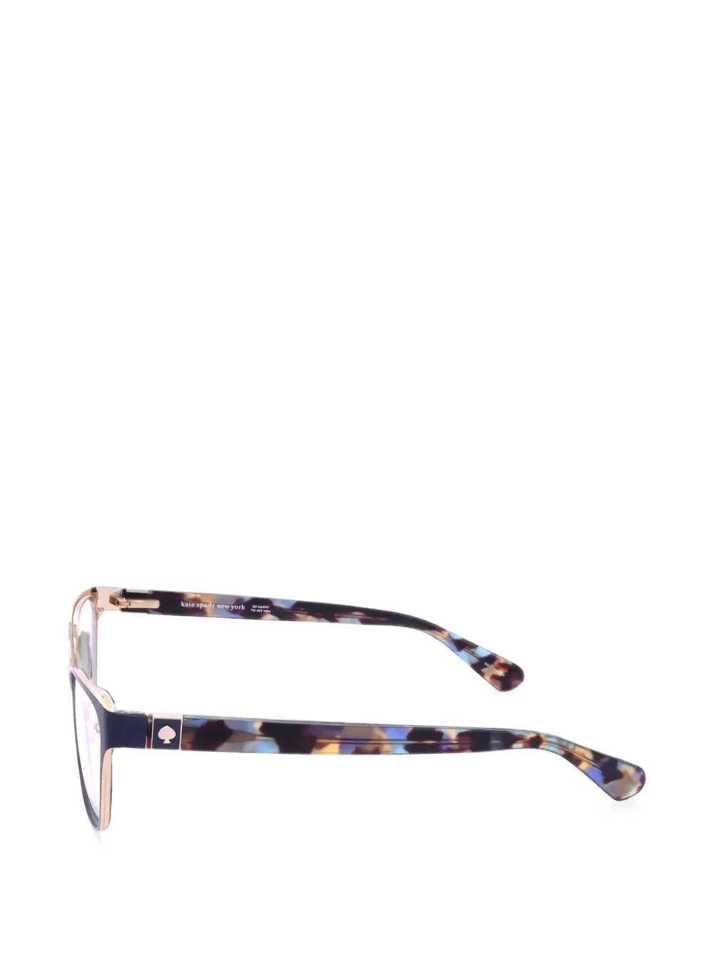 Kate Spade Ivie bril met cat-eye montuur Blauw