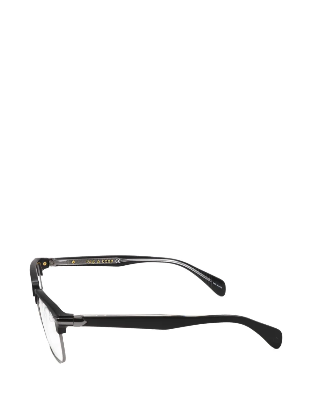 RAG & BONE EYEWEAR square-frame glasses Zwart