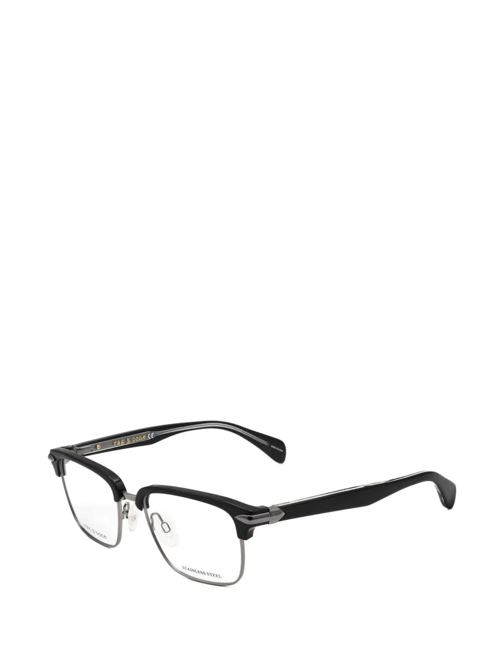 RAG & BONE EYEWEAR square-frame glasses Zwart