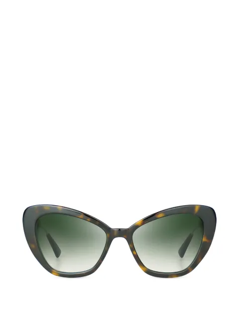 Bugatti tortoiseshell-pattern cat-eye sunglasses