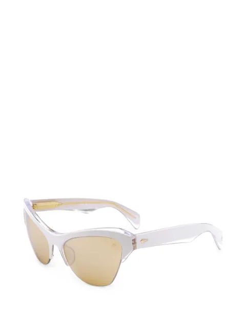 RAG & BONE EYEWEAR logo-detail cat-eye sunglasses
