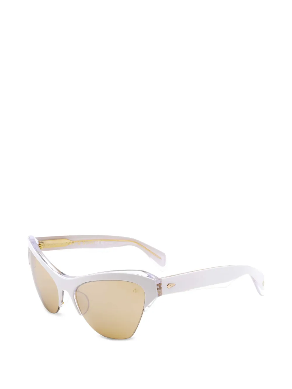 RAG & BONE EYEWEAR logo-detail cat-eye sunglasses