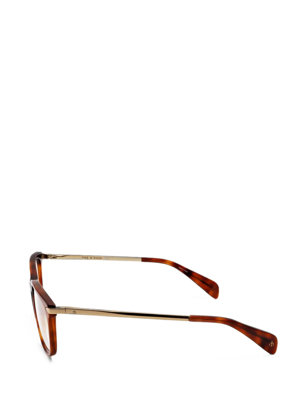 RAG & BONE EYEWEAR Bril met schildpadschild-effect Bruin