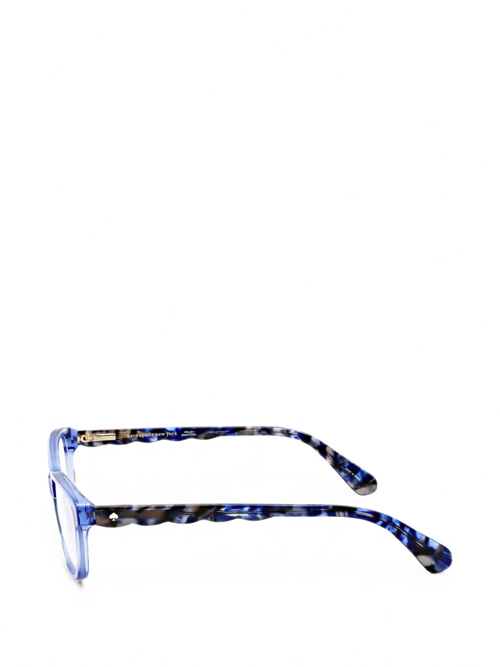 Kate Spade Bril met vierkant montuur Blauw