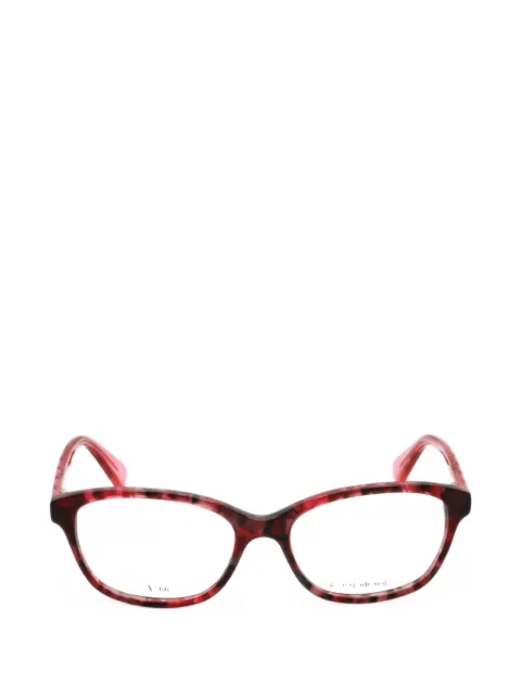 Kate Spade tortoiseshell-effect cat-eye frame glasses