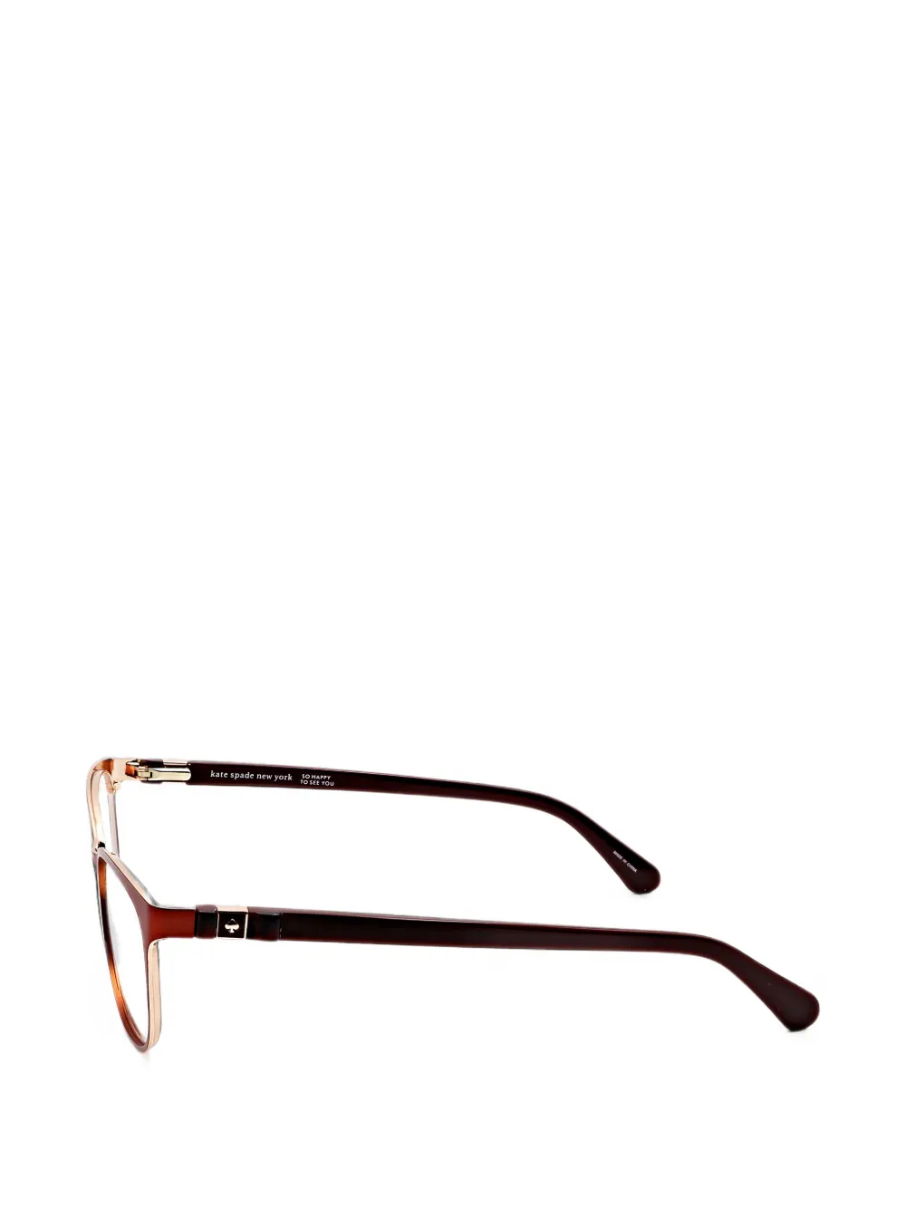 Kate Spade Zonnebril met cat-eye montuur Rood