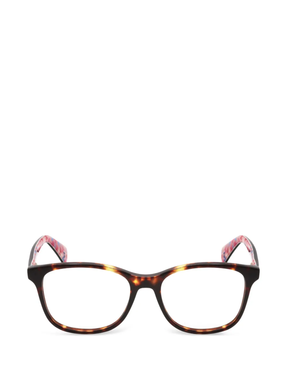 Kate Spade tortoiseshell-effect rectangle-frame glasses