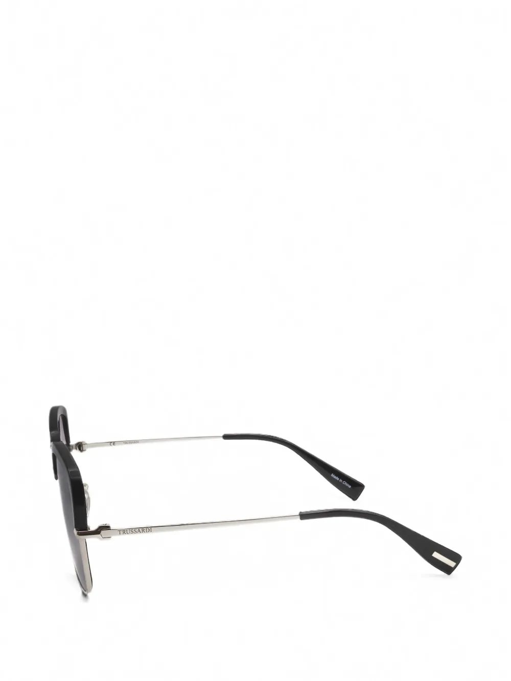 Trussardi geometric-frame sunglasses Zwart