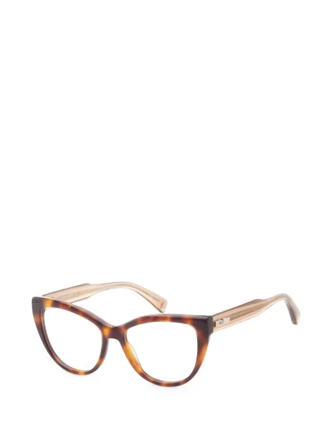 Longchamp tortoiseshell-effect cat-eye glasses