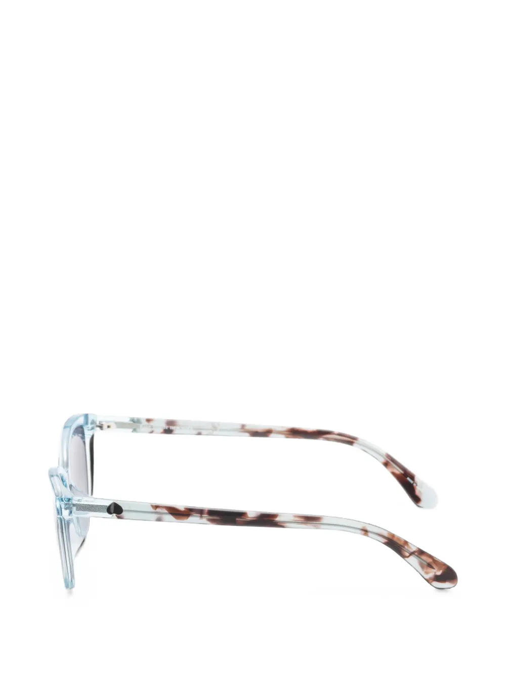 Kate Spade Tabitha zonnebril met vierkant montuur Blauw