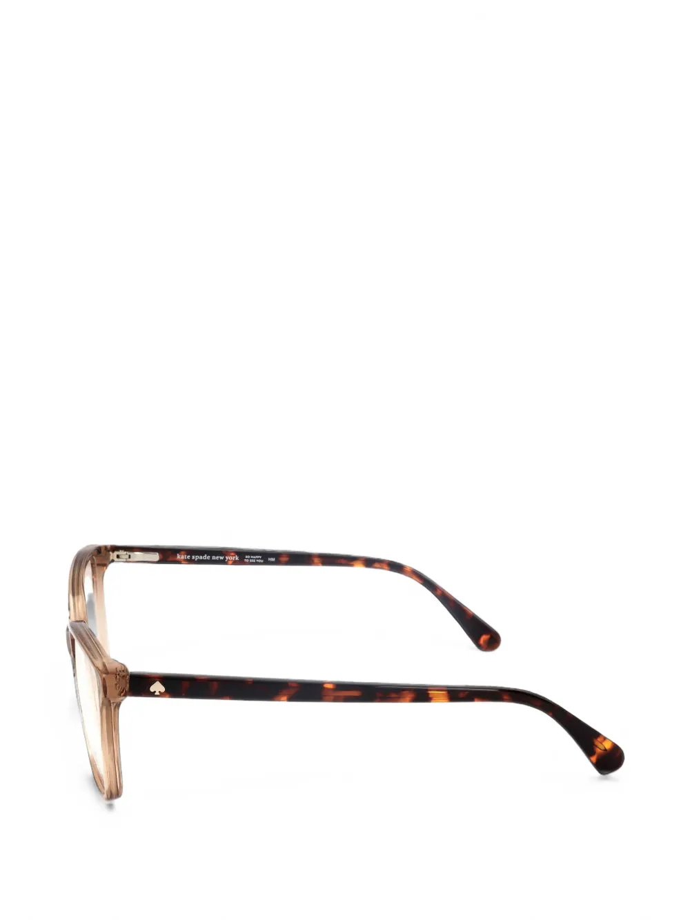Kate Spade Tianna bril met vierkant montuur Bruin